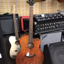 Luna Electric-Acoustic Guitar 