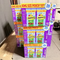 Motts King Size Pouches Assorted Fruit Gummies