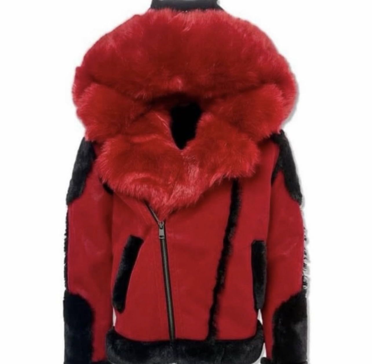 BRAND NEW JC SHEARLING COAT - MEDIUM