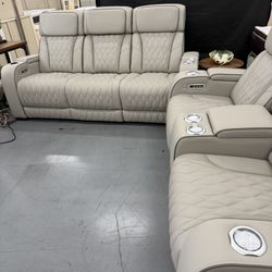 Power Recliner Sofas Set // Sectional// Or Manual// In Stock