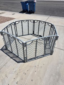 28" 6 panel dog playpen