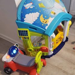 Fisher Price Kids Smarthouse & Smartcar- Willing To Sell Separately!