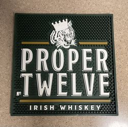 Proper Twelve Irish Whiskey Bar Mat
