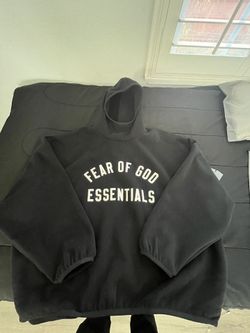 Essentials Fear Of God Fleece Hoodie Large