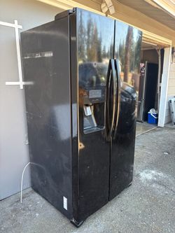 FREE Samsung Black Side-by-Side Refrigerator