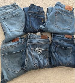 Jeans Hollister fashion nova , Levi’s