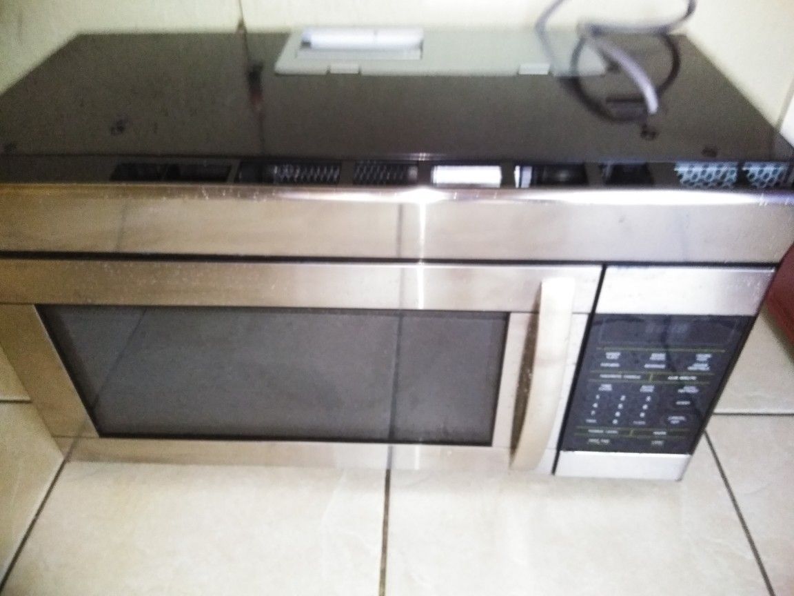 Brand new stainless steel microwave