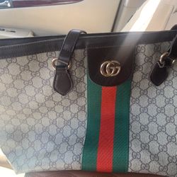 Authentic GUCCI Ophidia Medium Tote GG 