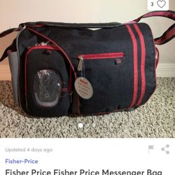 Fisher price Diaper bag 💼 brand new for only $15😊👍firm