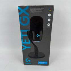 New Logitech Yeti GX Dynamic RGB Gaming Microphone with LightSync 988-00567