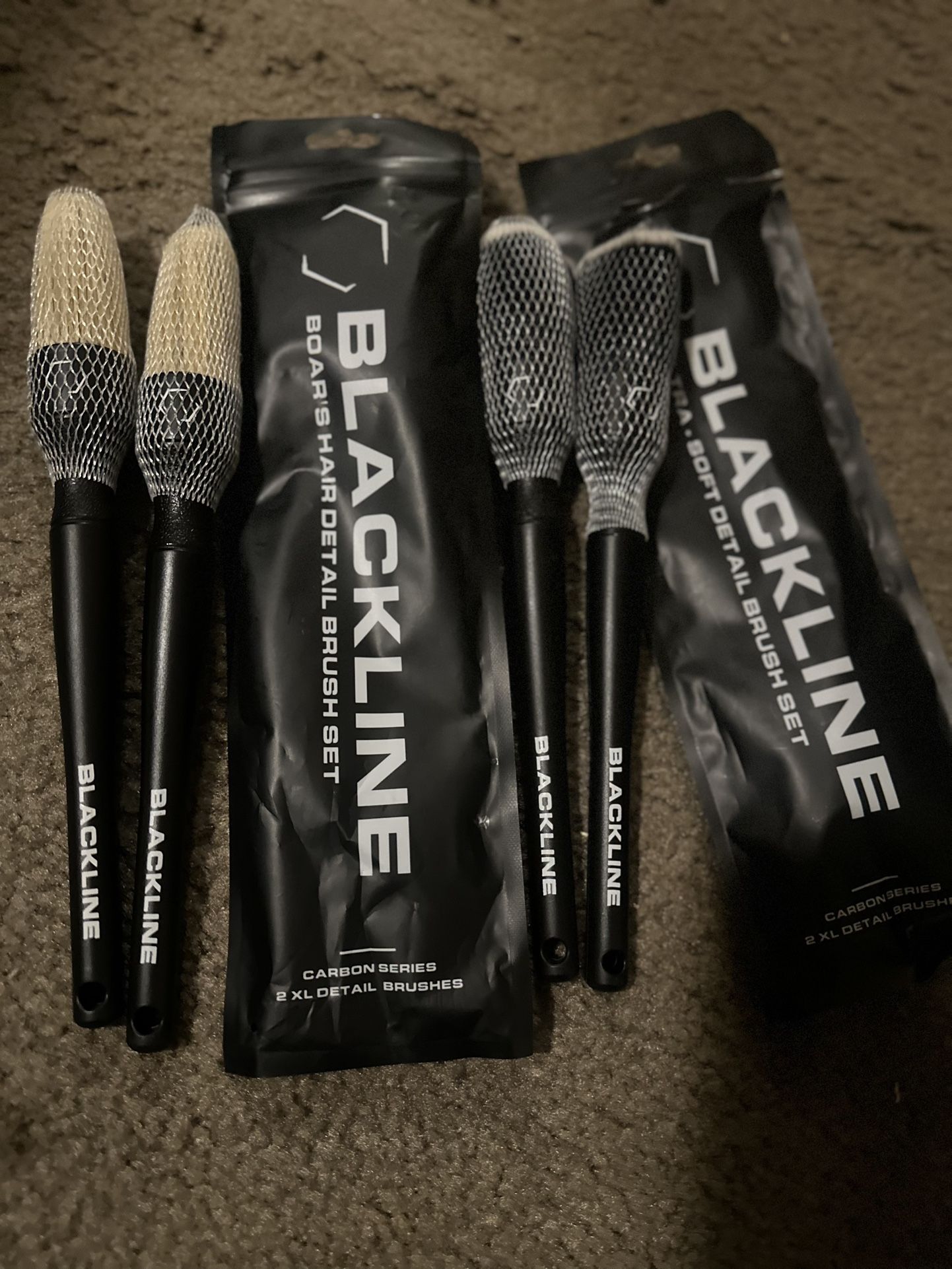 Blackline Boar's Hair Detail Brush Set