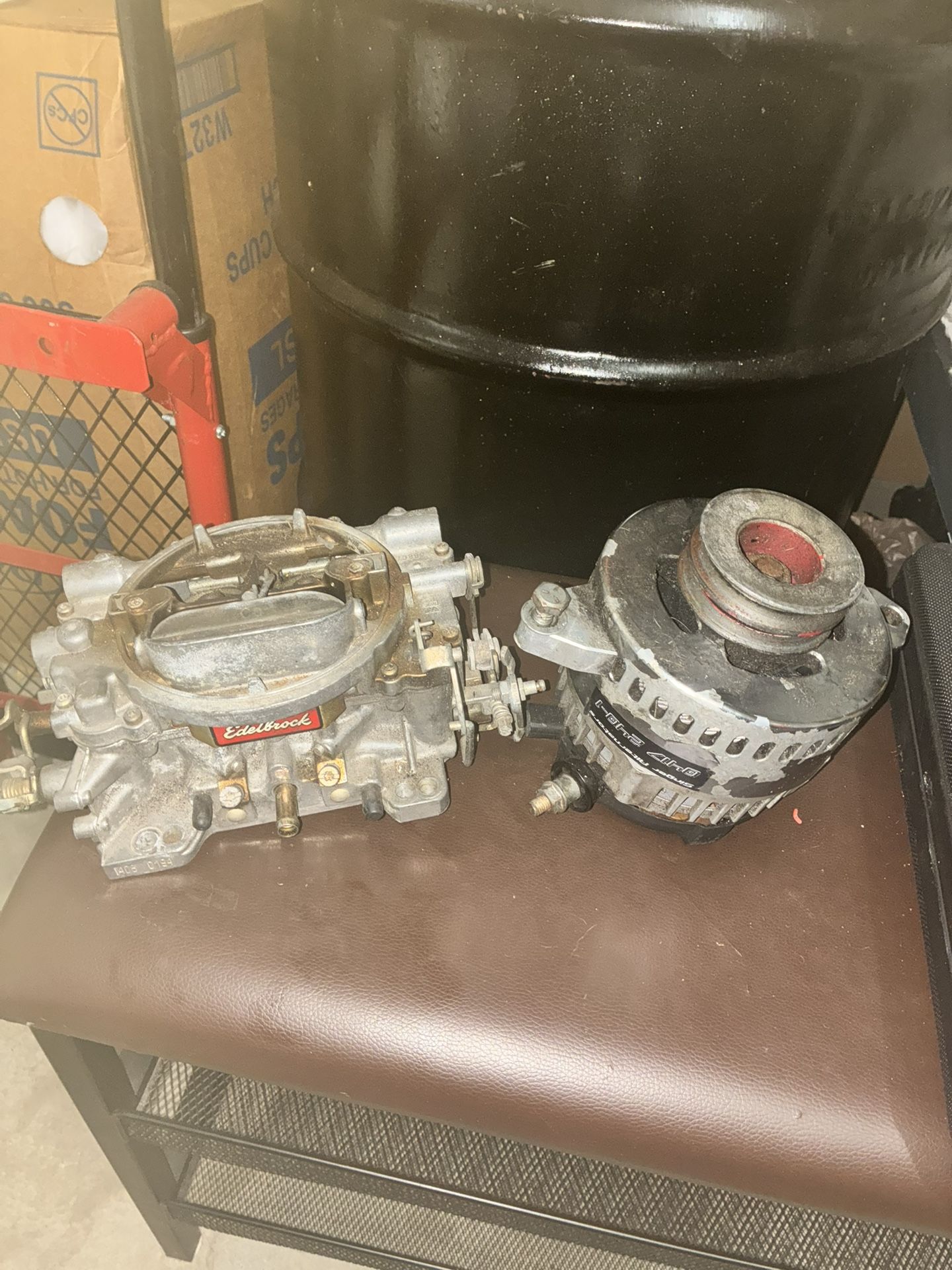 Carburetor, And Alternator