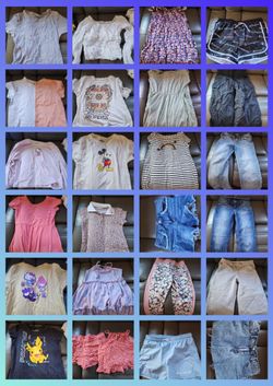 Girls winter & summer clothes in Bulk