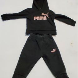 Baby Boy's Puma Sweatshirt And Pants Set