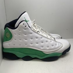 Jordan Retro 12 White Lucky Green Shoes 197662/11