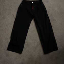 Baggy Red Jeans