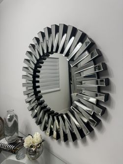 Silver El dorado Mirror