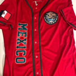 Mexico Jersey World Baseball Classic Size Large