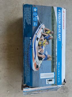 Pathfinder 4 person river raft