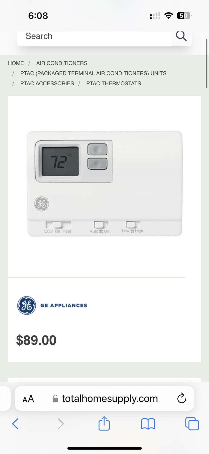 30+ Used GE thermostats