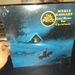 Brand New Epic 1982 Factory Sealed Merle Haggard Goin Home For Christmas LP Vinyl Record
