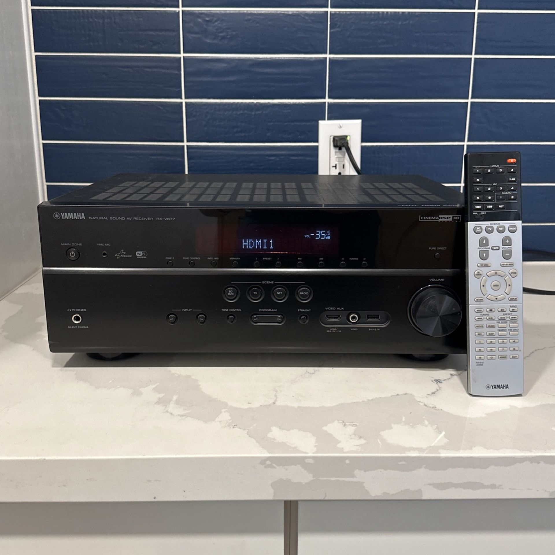 Yamaha RX-V677 Receiver