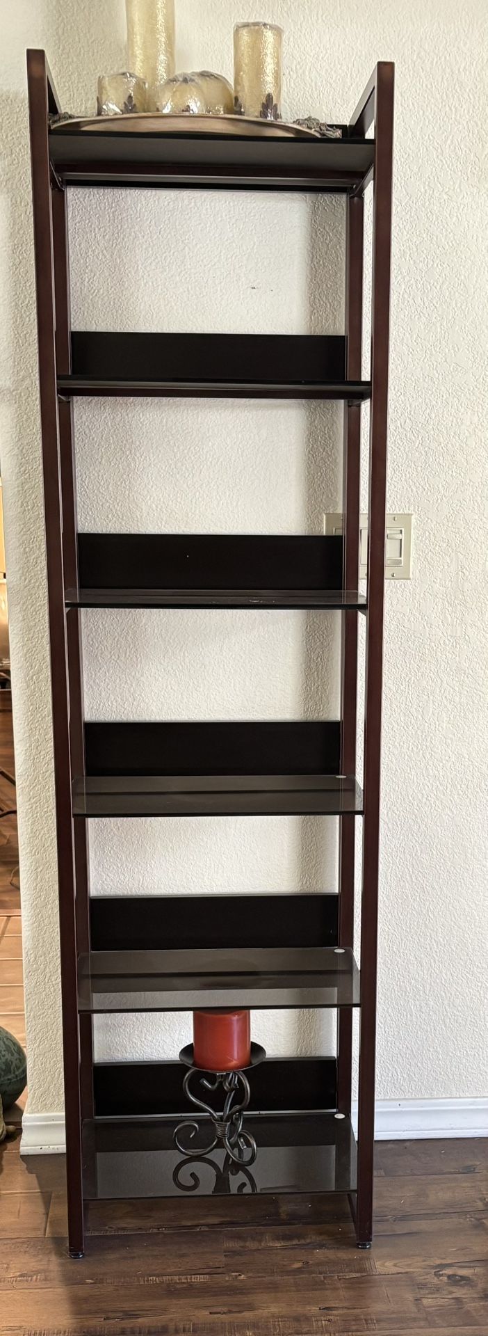 Vertical Display Shelving