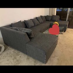 U Sectional Furniture Pillows Included. Brand New