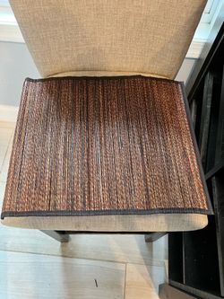 Brown placemats