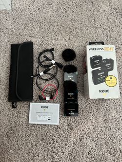 RØDE Wireless GO II Ultra-compact Dual-channel Wireless Microphone System