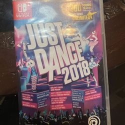 Just Dance 2018 Nintendo Switch 