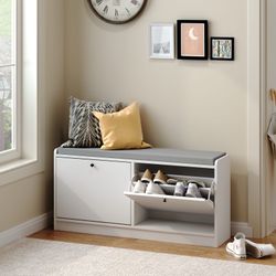 Brand New Shoe Storage Bench with Cushion