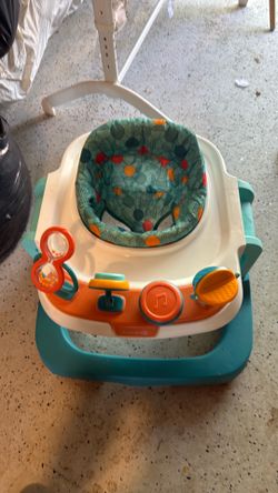 Baby sliding chair and roller