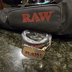 RAW  Cone Duffel Bag and belt