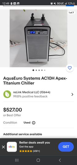 AquaEuro Titanium Water Chiller