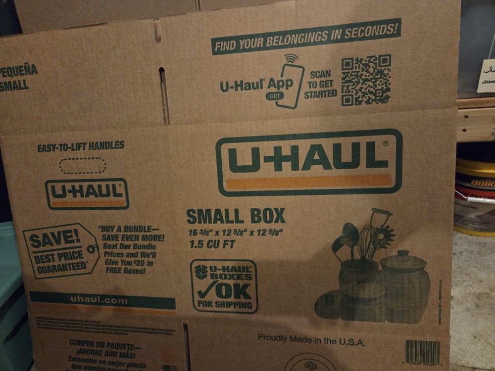 Uhaul Moving Boxes