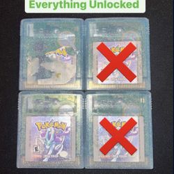 Pokemon Crystal Everything Unlocked... All Shiny Pokemon...Max Money, Items etc.