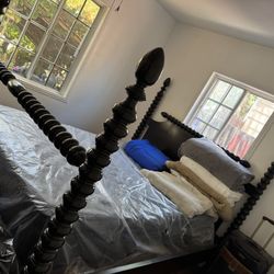 Solid Wood Bed Frame 