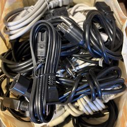 Power Cable For PC, Monitor, TV And Printer