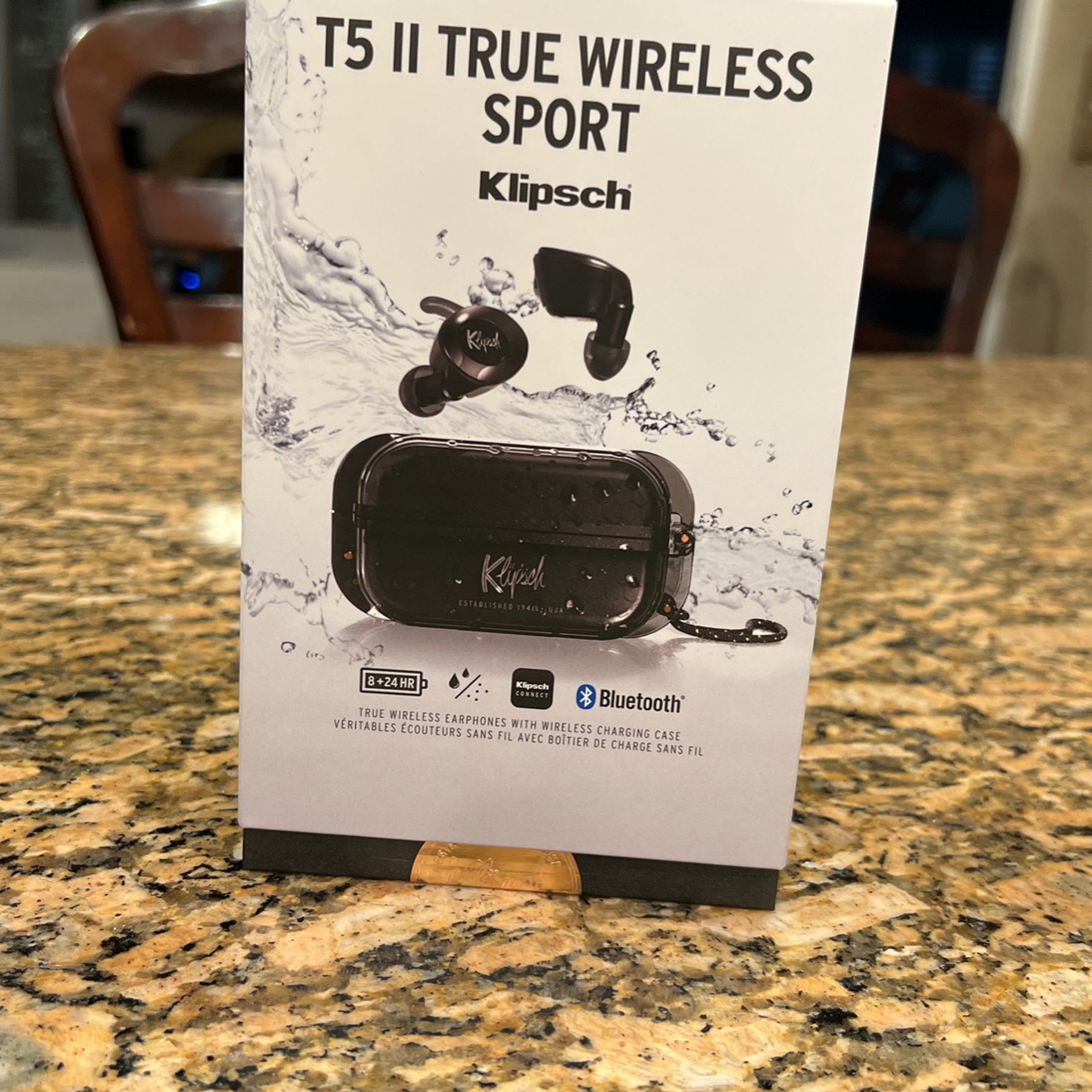 KLIPSCH T5 ll TRUE WIRELESS SPORT  …NEW EARPHONES