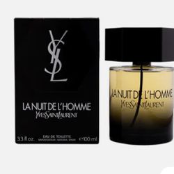LA NUIT DE L'HOMME by Yves Saint Laurent cologne EDT 3.3 oz New in Box