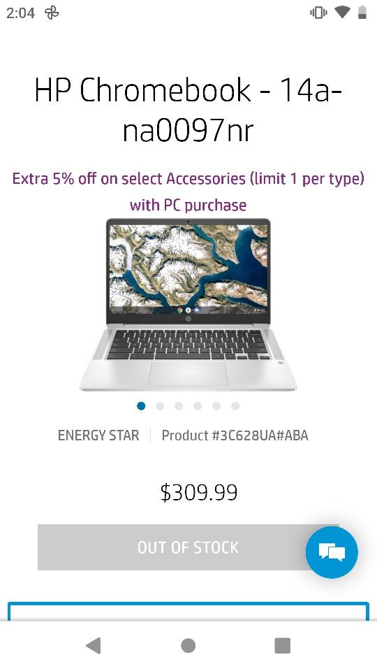 Brand New HP Chromebook
