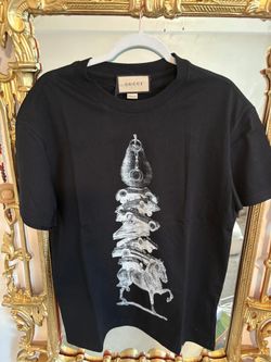 Gucci X Ed David Horse Print T-Shirt
