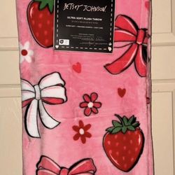 Betsey Johnson Blanket
