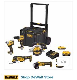 Dewalt cordless power tool combo