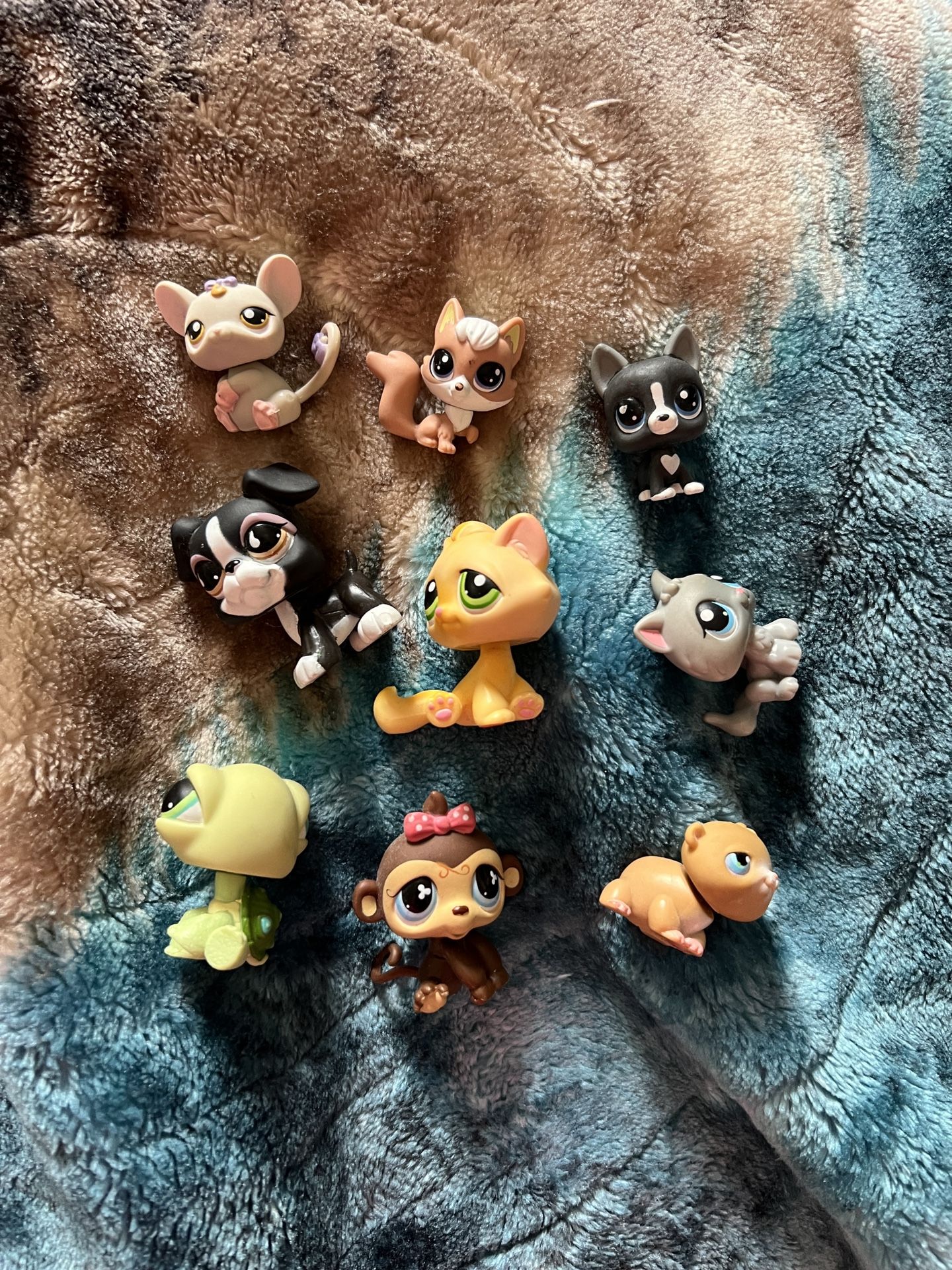 Lps Littlest Pet Shop 9 Pieces 