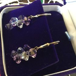 Swarovski Crystal earring 🌸💓