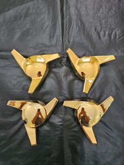 Gold Dayton Wire Wheel Swept KOs