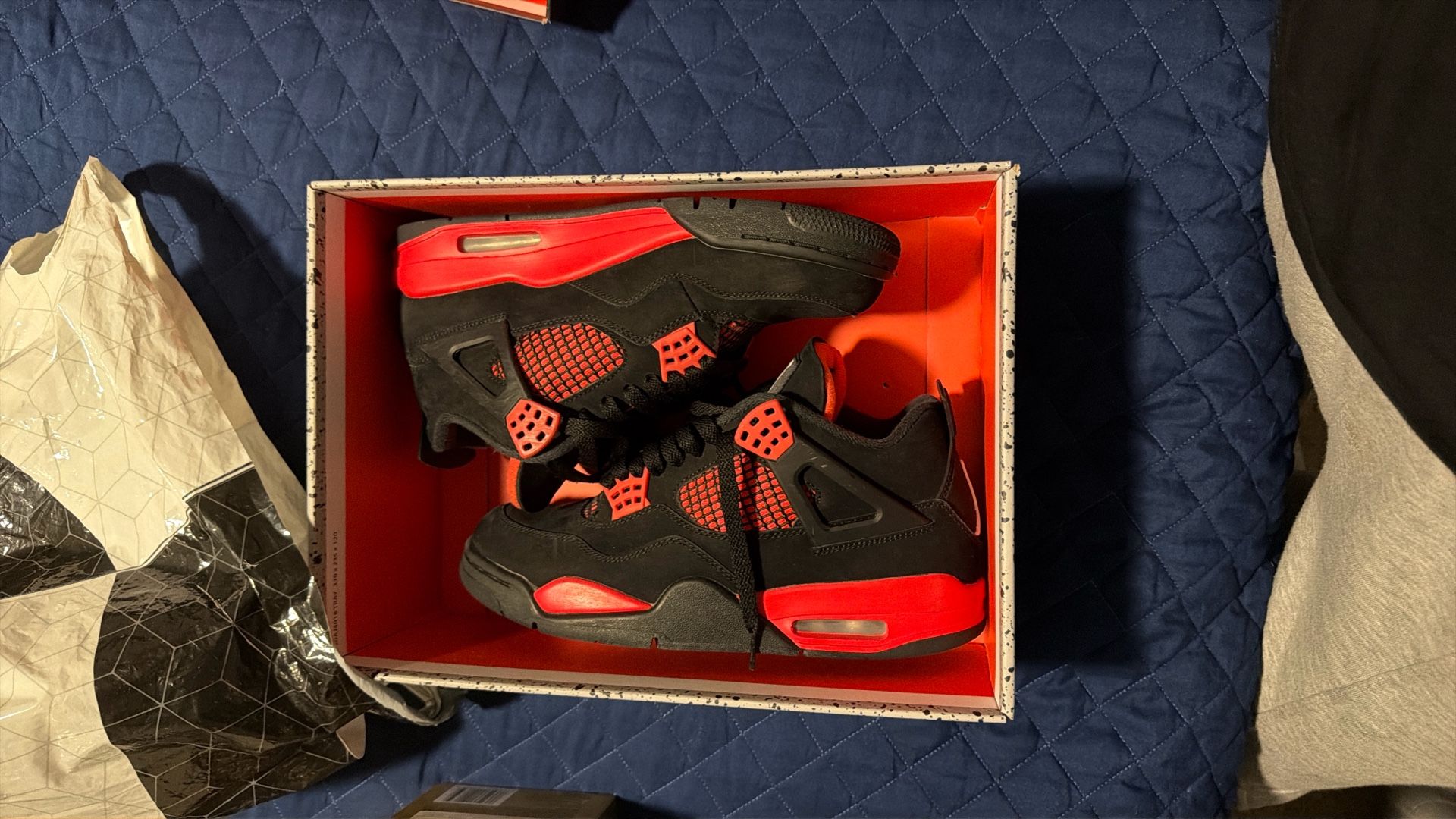 jordan 4 red thunder