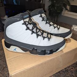 Nike Air Jordan 9 Retro 'University Blue' Sz 12 CT8019 140, UNC, IX, IV, XI, III